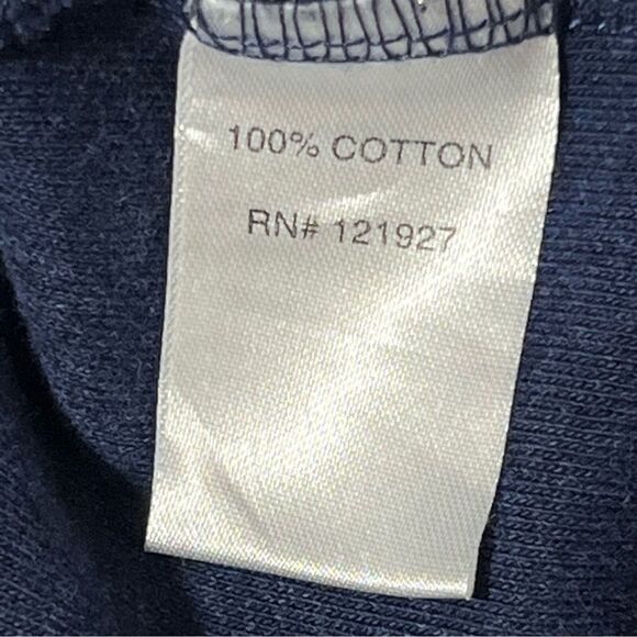 johnnie-O 1/4 Zip Pullover Sweatshirt Size S Blue Casual Preppy Coastal - Picture 9 of 9